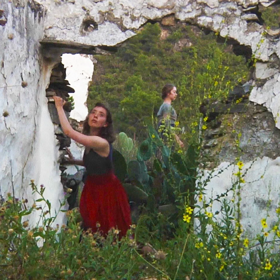 A dancer in the screendance When There Was Water